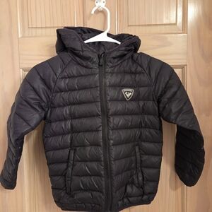 Kids Rossignol Black Down Puffer Jacket 8